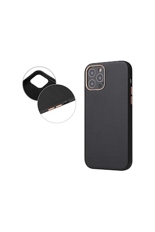 Apple Uyumlu iPhone 13 Pro Wireless Şarj Destekli Ve Kadife Kaplamalı Premium Pu Deri Kapak Ryc/eyzi Kahve