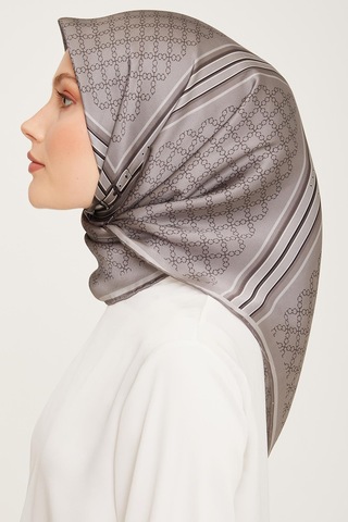 Armine İpek Eşarp 2024 Kış - 9054-03 Sura Füme
