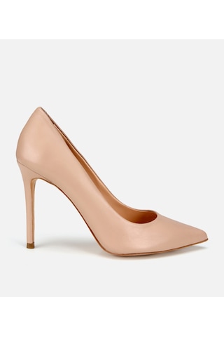 Hotiç Kadın Deri Bej Yüksek Topuklu Stiletto 01ayh322810a330 01ayh322810a330