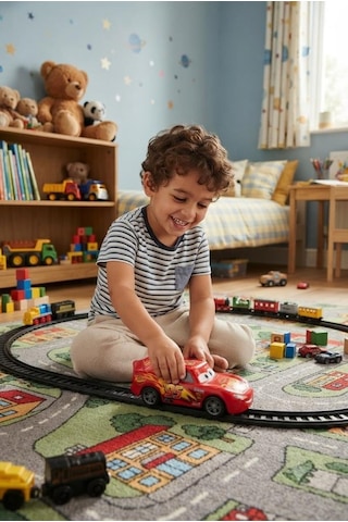 Şimşek Mcqueen Metal Yarış Arabası 12 Cm Boyutunda Eğlenceli Koleksiyonluk Araba Kırmızı