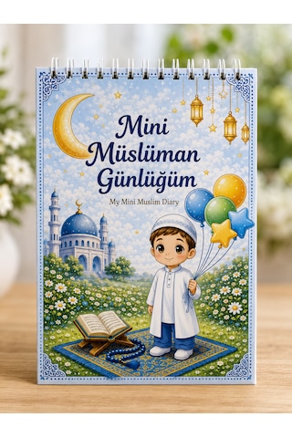 Mnini Müslüman Günlüğüm Paket Mavi