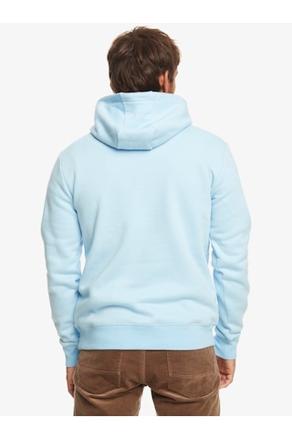 Quiksilver Big Logo Hood Erkek Swearshirt-25130 Açık Mavi