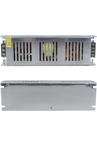 Ledx Aln-m1220s 12 Volt 20 Amper 240 Watt Slim Metal Kasa Adaptör 225x65x38mm