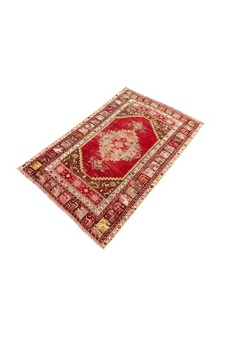 El Dokuma Antika Avanos Halısı 100x160 Kök Boya %100 Yün Halı