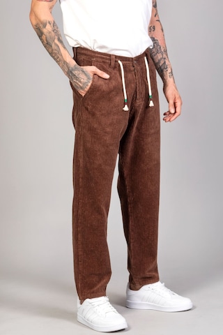 Little Cup Jeans Co Erkek Kahve Baggy Fit Rahat Kalıp Kadife Pantolon Siyah