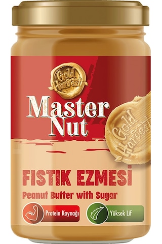 Master Nut Fıstık Ve Leblebi Ezmesi 300 Gr 3 Lü Karma Paket