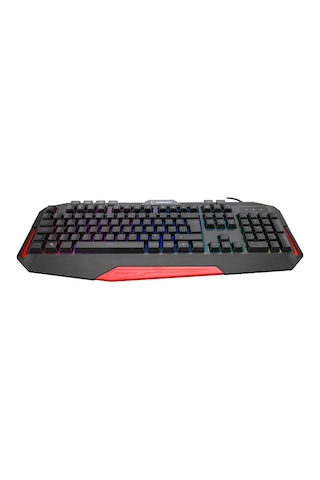Rampage KB-RX7 ALPOR PRO Usb Kablolu Sese Duyarlı RGB Aydınlatmalı Gaming Q Klavye