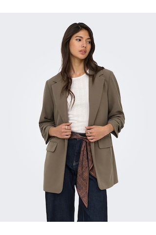 Only Onlkalina 3/4 Open Kadın Blazer Ceket 15376787 Kahverengi