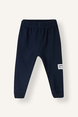 Defacto Baskılı Uzun Kollu Sweatshirt Üst Lastikli Paça Eşofman Altı 2li Takım Erkek Bebek F9437a526wnnv71 Lacivert-nv71