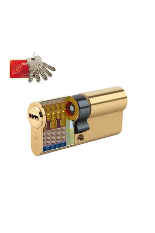 Kale 164 Bne Bilyalı Barel  68 Mm Çelik Kapı Kilit Göbeği Sarı