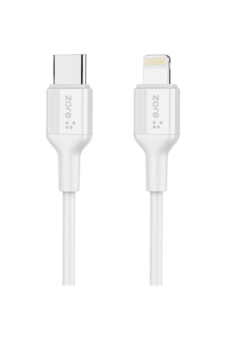 Bulut Aksesuar Play Serisi Pl08 Type-c To Lightning 2in1 Pd Seyahat Şarj Aleti 20w - Beyaz Beyaz