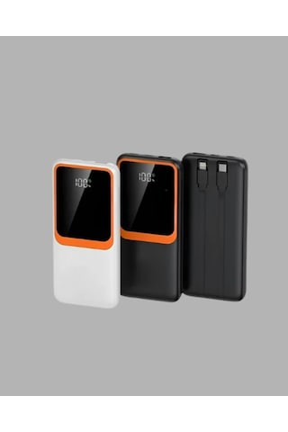 Bay 10000 Mah Taşınabilir Powerbank Çift Çıkışlı Type-c Ve Lightning Najmaddin Standart