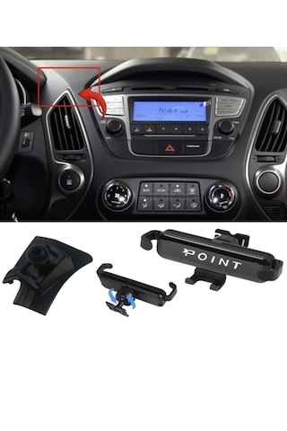 Point Hyundai İx35 Telefon Tutacağı Araca Özel 2010-2015 Onta26