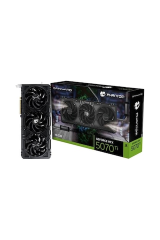 Gainward Geforce RTX5070Ti Phantom 16 GB GDDR7 256 Bit 3 DP HDMI Dlss 4 Ekran Kartı