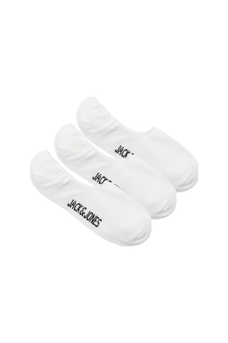 Jacdouglas Multı Short Sock 3 Pack Noos Beyaz12260080 Siyah