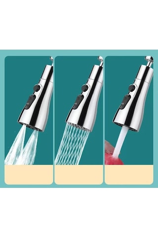 Mutfak Eşyaları Mutfak Mikseri Musluk Başlığı Mutfak Musluğu 360 Derece 1 Adet/sva Diğer