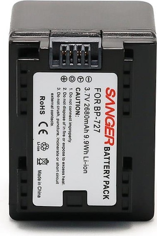 Sanger Bp 727 Canon Kamera Batarya