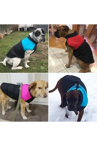 Büyük Köpek Giysileri Kış Sıcak Evcil Hayvan Yeleği Ceket Su Geçirmez Köpek Sonbahar Kış Ceket Giysileri Orta Büyük Palto 56624723