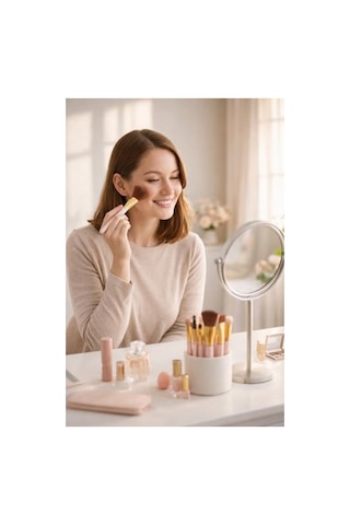 Busstier 8 Adet Makyaj Fırça Seti Profesyonel Fondöten Pudra Allık Far Kaş Eyeliner Fırçası Yumuşak Kıllı Günlük Ve Profesyonel Kullanım İçin Komple Makeup Brush Set