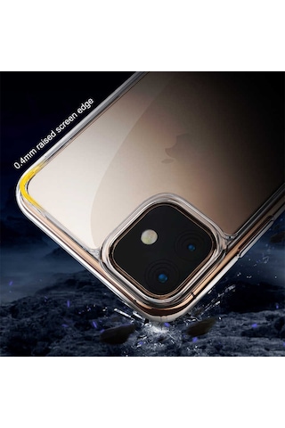Benks Apple Uyumlu iPhone 11 Kılıf Benks Magic Crystal Clear Glass Kapak ZORE-218168