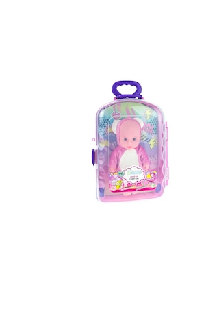 Şeker Kız Bebek Oyuncak Valizli Altını Islatan Konuşan Bebek