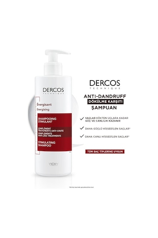Dercos Energisant Shampoo - Dökülme Karşıtı Bakım Şampuanı 400ml