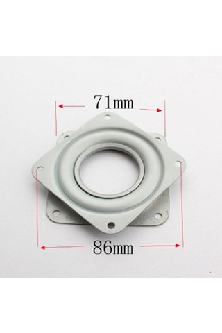 2/3/4 Tam Bilyalı Rulman Döner Plaka Metal Tembel Susan Pikap Tv Raf Masası 1 Pc 3inches