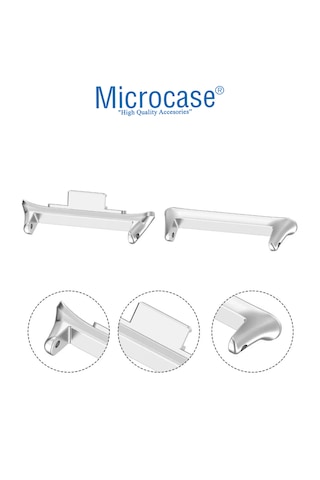 Microcase Xiaomi Redmi Watch 4/mi Band 8 Pro İçin 22mm Metal Kordon Kayış Adaptörü-al4954