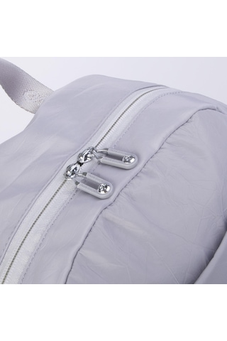Nas Bag Büyük Boy Unisex Hafif Ve Su Geçirmez Çok Gözlü Sırt Çantası Gri