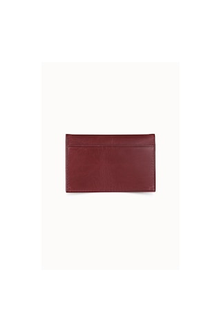Guard Antik Bordo Deri Kartlık Antik Bordo