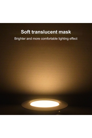 Konesam Alüminyum Gömülü Dolap Lambası 3w 4000k Doğal Beyaz 12 Smd2835 Işık Demeti 300lm Yumuşak Işık 120 Açılıklı Dolap/şapkacı Uyumlu Gümüş Kasa Gümüş