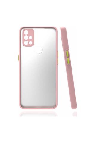 Mobilteam One Plus Nord N10 5g Kılıf Hux Kapak - Pembe Pembe