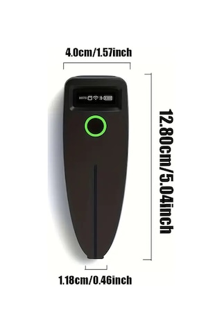 Refox W7 1100mah 1d 2d Qr Bluetooth Wireless Barkod Okuyucu