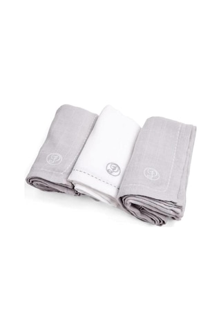 Poetree Kids Grey Müslin Bez 3'lü Set Genel