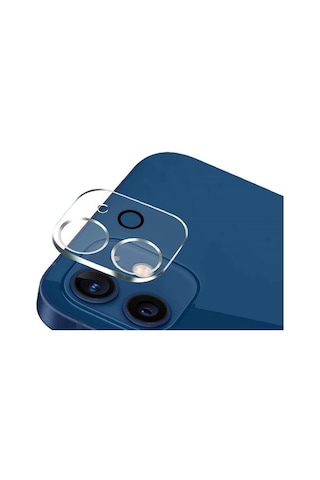 Apple Uyumlu iPhone 12 Kamera Lens Koruma Camı Şeffaf