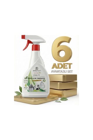 Worldchem Banyo Wc Temizleme 6x500 Ml