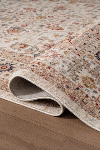 Focus Fo002r Krem Renkli Vintage Modern Salon Koridor Yatak Ve Oturma Odası Halısı-1764 Krem-renklı