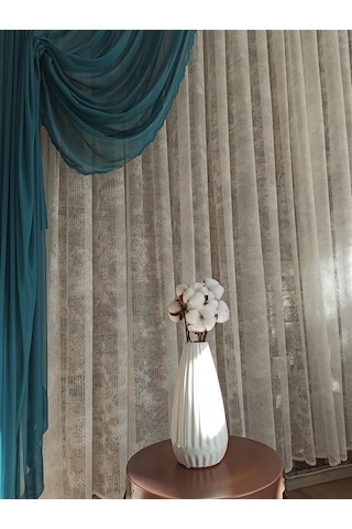 Taç 71943 Örme Tül Perde / Ölçünüze Özel Dikim