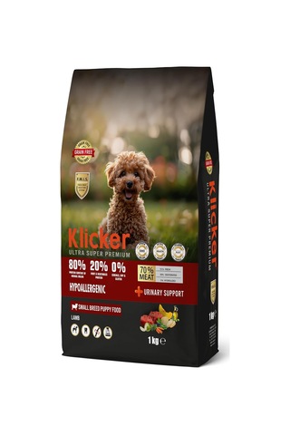 Yavru Köpek Maması Hypoallergenic Mini Irk Kuzulu 1 Kg