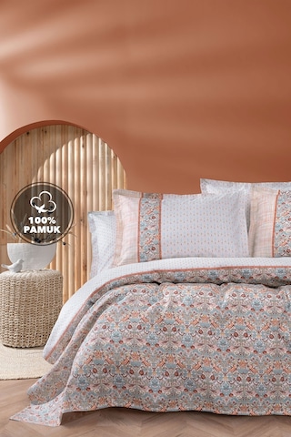 Yataş Laveta Tek Kişilik %100 Pamuk Pike Takımı - Turuncu