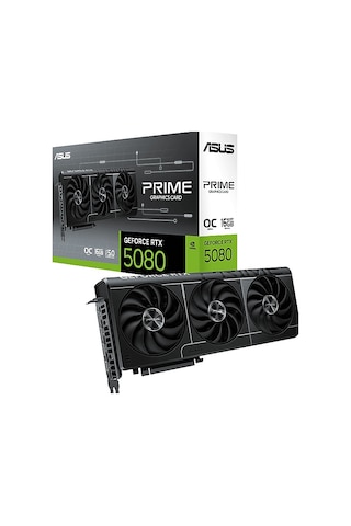 Asus Prıme Rtx5080-o16g 16gb Gddr7 256 Bıt Oc Geforce Rtx 5090 16 Gb Ekran Kartı