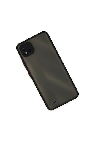 Uryport Realme C11 2021 Kılıf Montreal Silikon Kapak - Siyah
