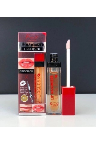 Rose Cosmetics Dudak Dolgunlaştırıcı Doğal Görünüm Dudak Parlatıcısı Şeffaf