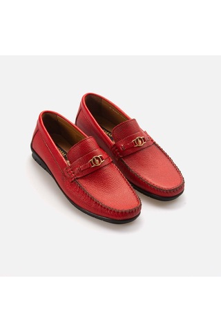 Kemal Tanca Erkek Loafer A8202 Kırmızı