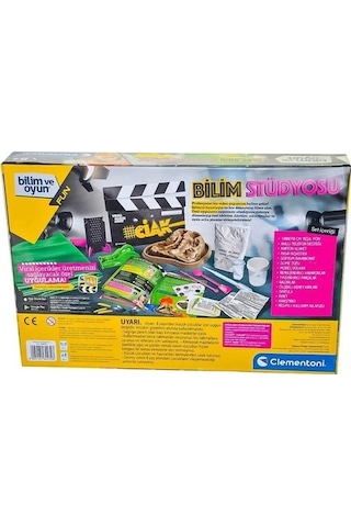 Clementoni Bilim Ve Oyun - Bilim Stüdyosu 64472 Lisanslı Ürün