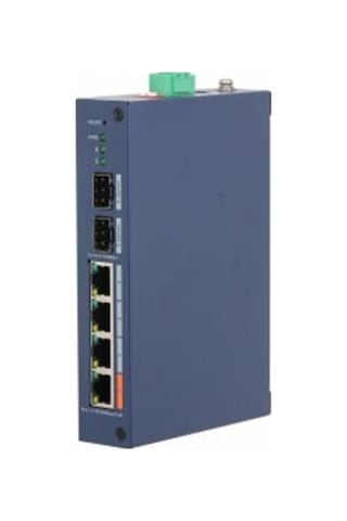 Dahua Chs4206-4gt-90 4 Port Poe 2 Port Sfp Gigabit Yönetilebilir Poe Switch 90w