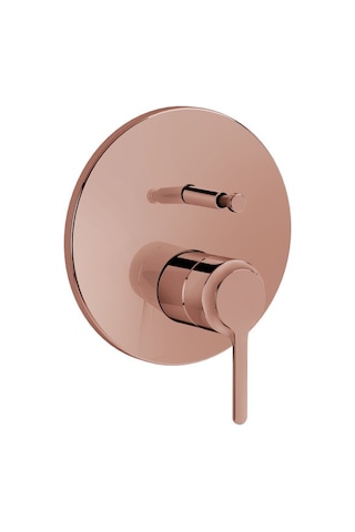 VitrA A4289529 Origin Classic Ankastre Banyo Bataryası Sıva Üstü Grubu Soft Bakır Krom