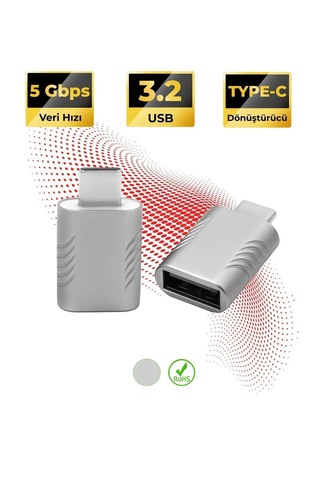 Usb 3.2 To Type-c Dönüştürücü Yüksek Hızlı Veri Aktarımı