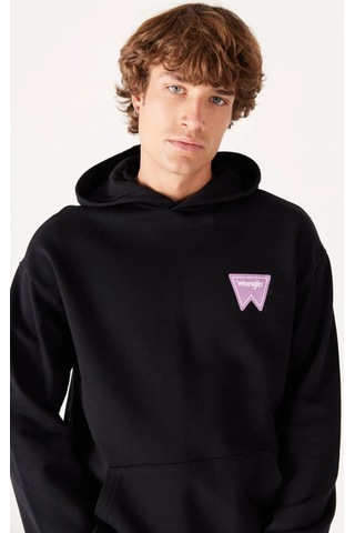 Wrangler Erkek Sweat W232574001 Siyah