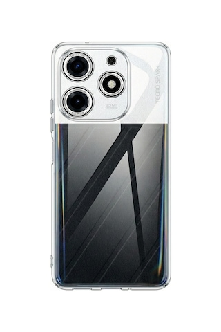Tecno Spark 10 Pro Uyumlu Şeffaf Silikon Kılıf